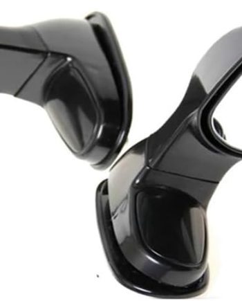2PCS Black Hood Bonnet Blind Spot Side View Mirror