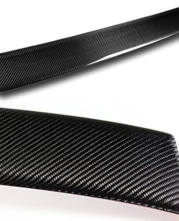 Real Carbon Fiber Rear Roof Window Visor Spoiler Wing