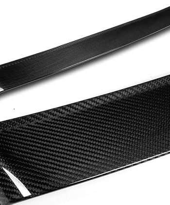 Real Carbon Fiber Rear Roof Window Visor Spoiler Wing